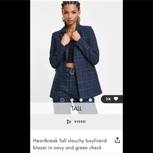 Heartbreak Tall Business Chic Blazer